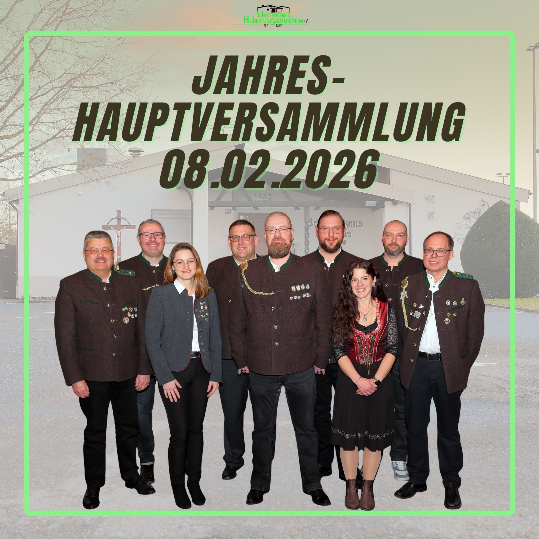 Jahreshautpversammlung 2026